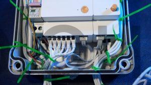 Enecess Moniteur d’énergie triphasé 40 canaux modulaire branchement