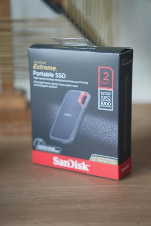 Sandisk 2To SSD portable défaut boite