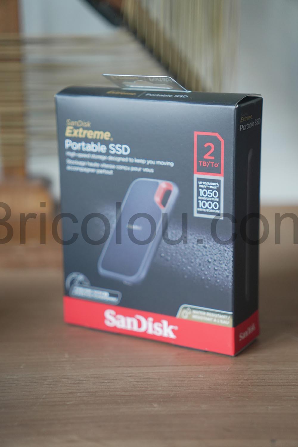 Sandisk 2To SSD portable defaut boite Sandisk 2To SSD portable défaut boite